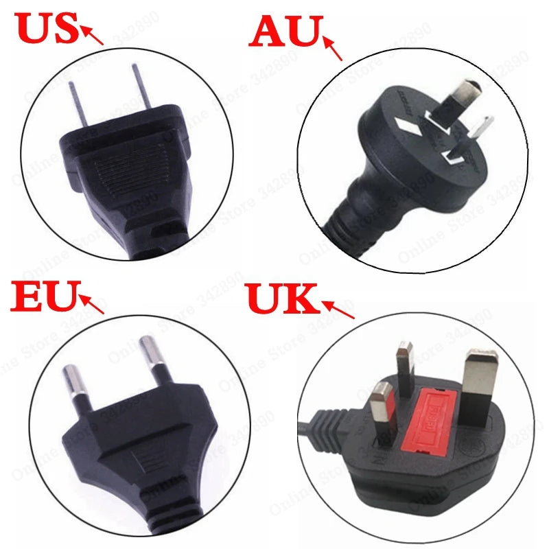 42V 2A battery charger Output 42V 2A Charger Input 100-240 VAC Lithium Li-ion Li-poly Charger For 10Series 36V Battery