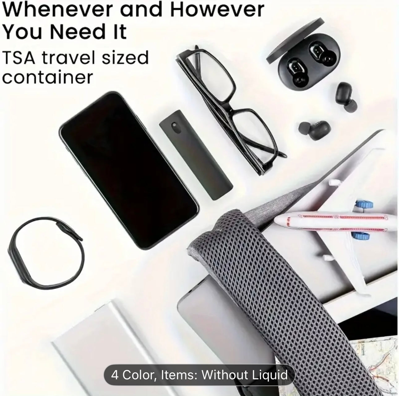 2 in 1 Screen Cleaner Spray with Microfiber Cloth for Computer Mobile Phone