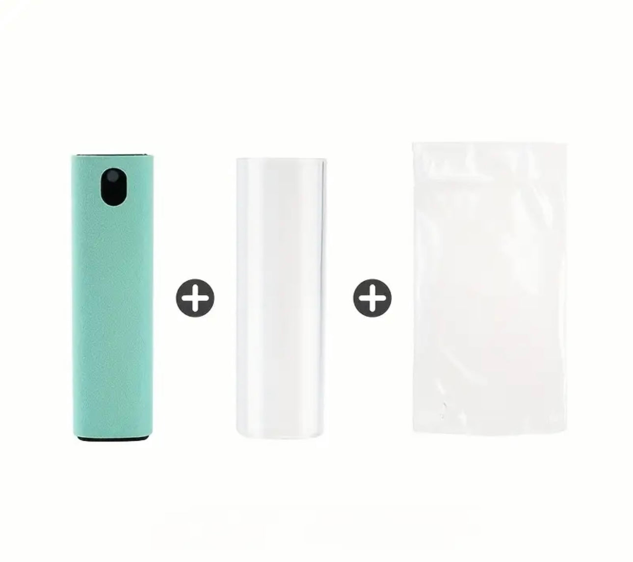 2 in 1 Screen Cleaner Spray with Microfiber Cloth for Computer Mobile Phone
