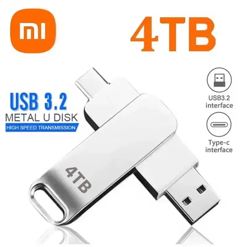 16TB Flash Drives USB 3.2 High Speed USB