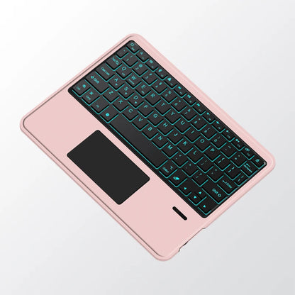 Deutsch Wireless Bluetooth Backlight Touchpad Keyboard For Phone iPad Tablet Laptop German keyboard For Android iOS Windows