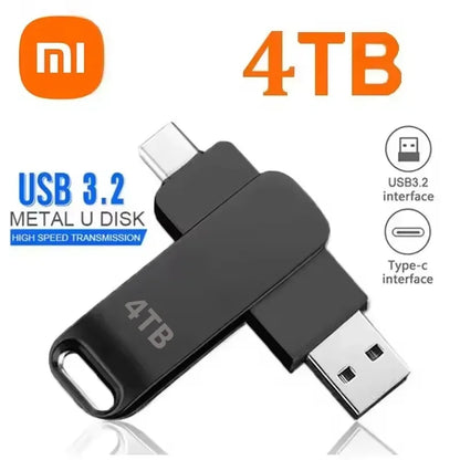 16TB Flash Drives USB 3.2 High Speed USB